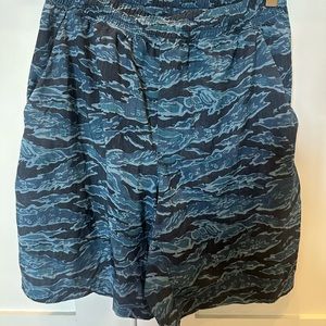Pace Breaker Linerless Short 9” blue camo M